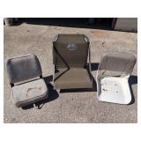 (3) Boat Seats