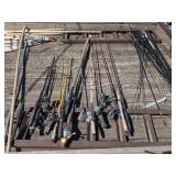 Assorted Fishing Poles