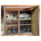 Cabinet contents