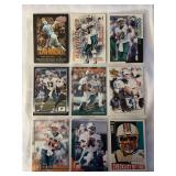 (9) Dan Marino Football Card Collection