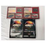 (4) 1991 Vette Set Inaugural Edition Collector