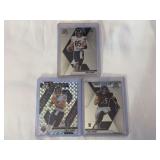 (3) 2020-2025 Panini Mosaic Football Cole Kmet Lot