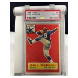1956 Topps Football #5 Alex Webster New York Giants PSA 4