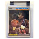 1987 Fleer Patrick Ewing #37 Basketball Card