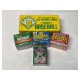 (5) 1987-1991 Baseball Card Sets
