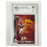 2019 SAGE Aspire Patrick Mahomes II #ASP-PM-1 BCCG 10 Graded Football Card