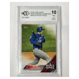 2016 Topps World Series Champions #WS2 Anthony Rizzo BCCG 10 Graded Baseball Card