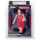 2024 Panini Monopoly Prizm WNBA Caitlin Clark Rookie Card #WNBA27