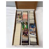 Assorted Basketball Trading Card Collection in Storage Box