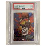 1997 SkyBox Metal Universe Hakeem Olajuwon #59 PSA 9