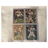 (4) Dan Marino Football Card Lot: 1998 Topps #20, 1998 Topps Stadium Club #260, 1998 Topps #270, 1997 SkyBox Premium #90