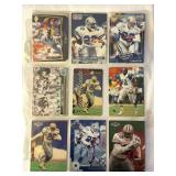 (9) Emmitt Smith Dallas Cowboys Football Card Collection
