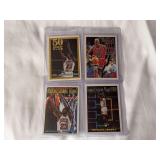 (4) 1993-1994 Topps Michael Jordan Basketball Card Lot