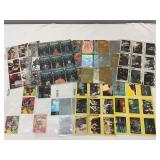 Mixed DC Comics Trading Card Collection including 1984 Topps Supergirl and Batman Series