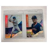 (2) 2000 Topps Tek Nomar Garciaparra #33-12 and #33-3