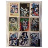 (9) Barry Sanders Football Card Collection