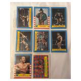 1987 Topps WWF Wrestling Trading Card Lot (8 Cards)