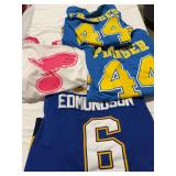 (4) St. Louis Blues Jersey Lot