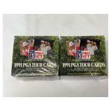 (2) 1991 Pro Set PGA Tour Golf Trading Card Sealed Wax Boxes