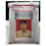1949 Bowman #203 Barney McCosky PSA 4.5 VG-EX+