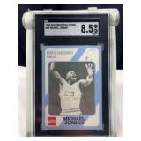 1989 Collegiate Collection #65 Michael Jordan SGC 8.5