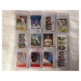 (12) Collection of Signed Baseball Cards