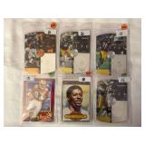(6) NFL Football Cards