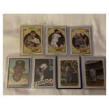 (7) New York Yankees Baseball Card Collection - Derek Jeter, Don Mattingly, Hideki Matsui, Babe Ruth
