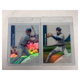 (2) 2000 Topps Tek Chipper Jones #2-14 and #2-10 Lot