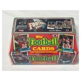 (2) 1990 Topps Football Complete Set and 1991 Upper Deck NFL Football Premiere Edition Complete Set Lot