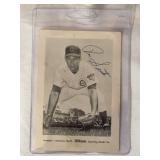 1960s Wilson Sporting Goods Co. Ron Santo Advisory Staff Promotional Card