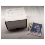 1980s Topps Baseball Cards in Storage Box