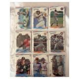 (18) 1989 Fleer Baseball Card Collection