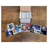 Chicago Cubs Baseball Card Collection in Storage Box