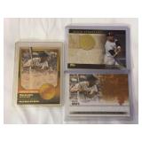 (3) 2012 Topps Willie Mays Insert Lot: Golden Greats GG-14, Gold Standard GS-25, Career Day CD-15