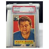 1956 Topps #29 Kyle Rote New York Giants Football Card PSA 4