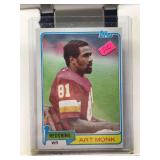 1981 Topps Art Monk Rookie Card #334