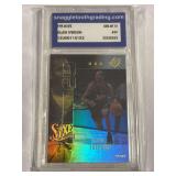 1999-00 Upper Deck SPx Allen Iverson #59 Graded Snaggletooth Grading GEM MT 10