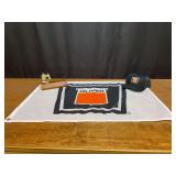 (3) Oliver Flag, Hat, Business Card Holder