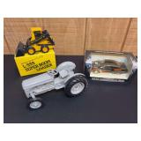 (3) Tractor, Skid Steer, Car