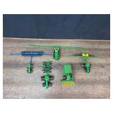 (8) 1/64 John Deere + Kinze