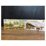 (2) John Deere Train Sets Athearn