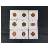 Assorted US Lincoln Cent Collection 1931-2000