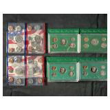 US Mint Proof Sets 1997, 1998 & 1996 Uncirculated Coin Sets Lot
