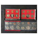 1981, 1982, 1984, 1987 US Mint Proof and Uncirculated Coin Sets