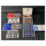 US Mint Coin Sets: 1996, 2006 (P&D), 2007 Proof Sets