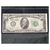 1934 C Federal Reserve Note $10 Bill Boston District A49906921B