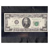 1963A $20 Federal Reserve Note New York Star Note