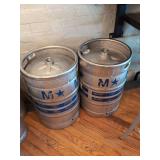 (2) Kegs - Empty