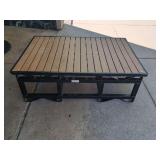 Outdoor Table 32" x 47" Barrel Rack